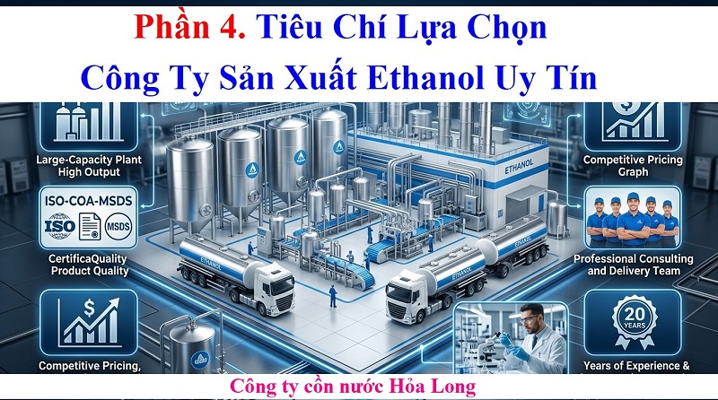Công Ty Sản Xuất Ethanol Uy Tín – Cung Cấp Ethanol Chất Lượng Cho Nhiều Ngành Công Nghiệp